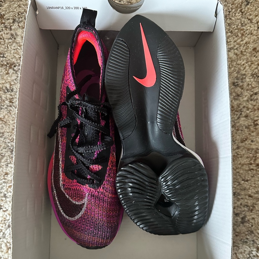 Nike Air Zoom Alphafly NEXT% - White and Orange